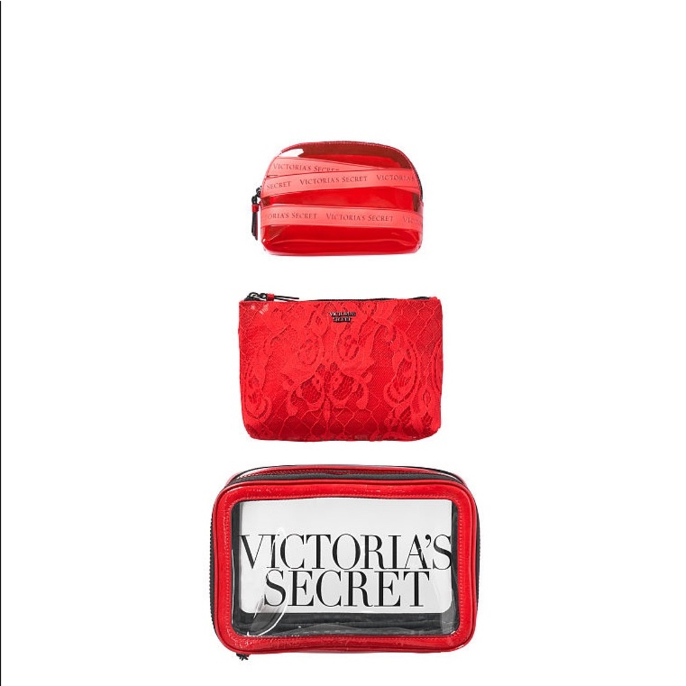Victoria Secret Perfect Red Nested Trio - Picture 7 of 7